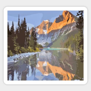 Jasper National Park Sticker